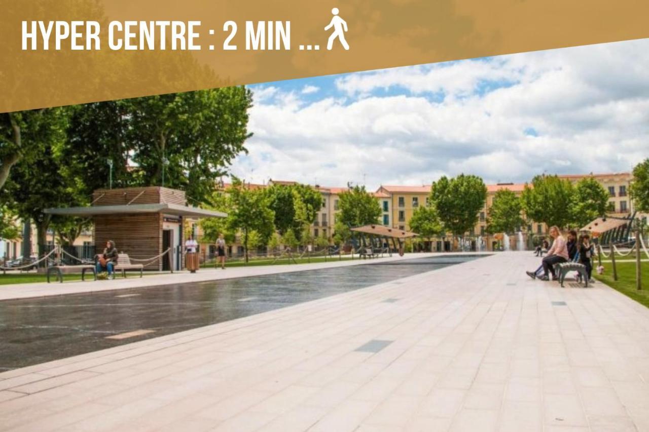 Апартаменты Centre Historique -Free Parking-Wifi-Netflix-Zen&Cosy-SleepntripБезье Экстерьер фото
